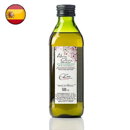 Azeite Extra Virgem Espanhol Alva Oliva Picual 500ml
