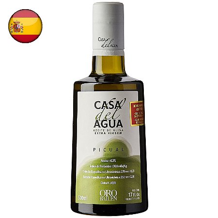 Azeite Extra Virgem Espanhol Casa del Água Picual 500ml
