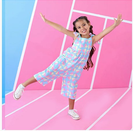 Macacão Infantil Candy Colors