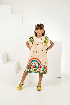 Vestido Infantil Doce Encanto