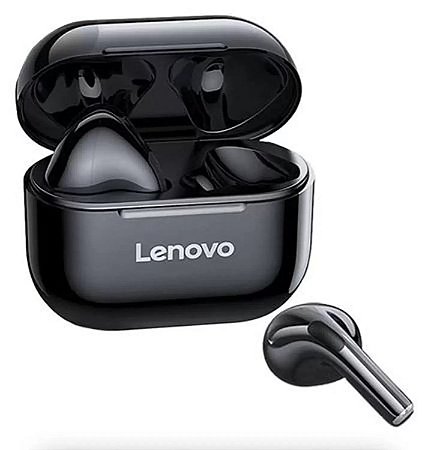 Fone de Ouvido Lenovo TWS  LP40 Sem Fio Bluetooth 5.0