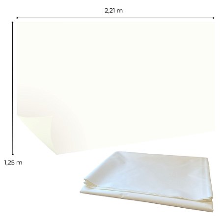 Tela Reflexiva Para Projetor 16:9 100 Polegadas Salange Cor Branca