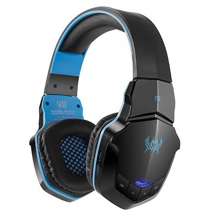 Fone de Ouvido Headset Sem Fio Bluetooth Celular Pc Notebook Microfone  Musicas Gamer Jogos B-16 - New - Headphone com Fio - Magazine Luiza