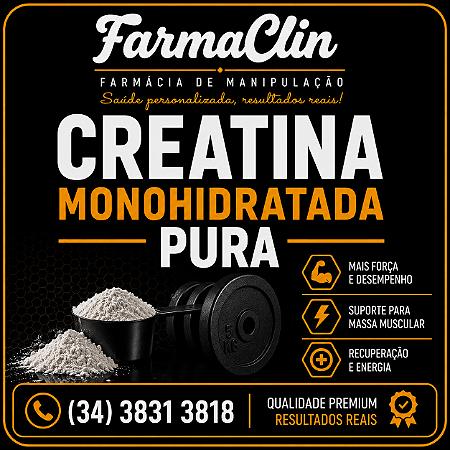 Creatina monohidratada pura