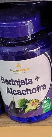 Alcachofra + Berinjela Natural 60 Capsulas 500mg Natunectar