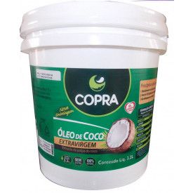 Óleo de coco Copra (balde 3,2l) Extra Virgem