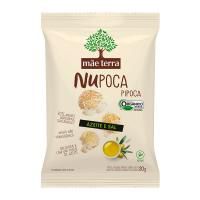 Pipoca Nucopa Sabor Azeite e Sal Orgânica - Mãe Terra 20 g