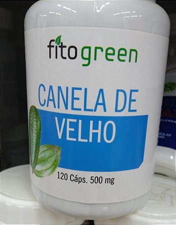Canela de Velho Fitogreen - 120 caps - 500 mg