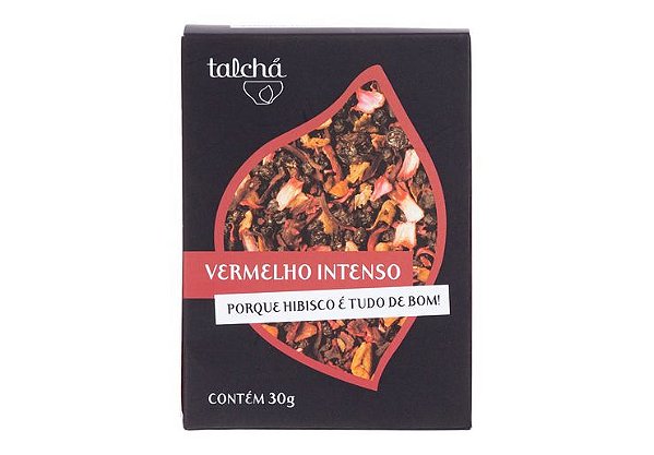 Chá infusões Vermelho Intenso TALCHÁ 30 G