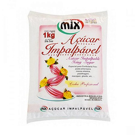 Açúcar Impalpável  MIX - 1kg