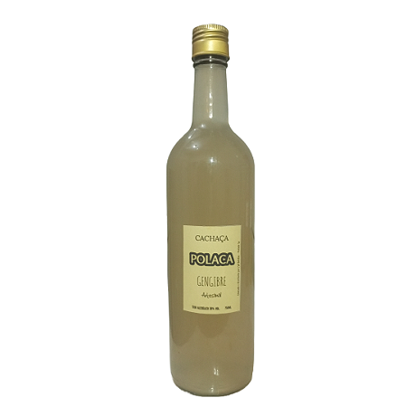 Cachaça Polaca Gengibre Premium Artesanal 750ml