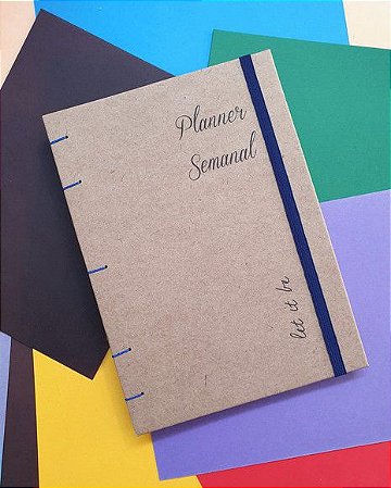 Planner Semanal Permanente Let it be