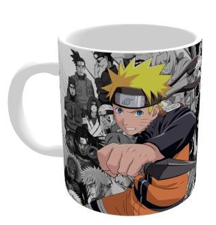 Caneca Aldeia da Folha - Naruto - Presentes Criativos e Diferentes