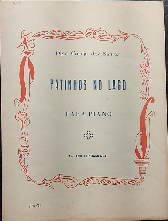 PATINHOS NO LAGO - Partitura para piano - Olga Coruja dos Santos