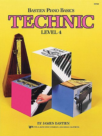 BASTIEN PIANO BASICS - TECHNIC - LEVEL 4 - James Bastien (WP219)