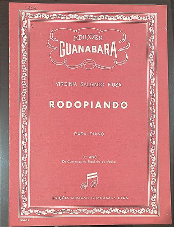 RODOPIANDO - partitura para piano - Virginia Salgado Fiusa
