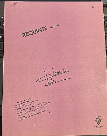 REQUINTE - Gavota - partitura para piano - Clarisse Leite