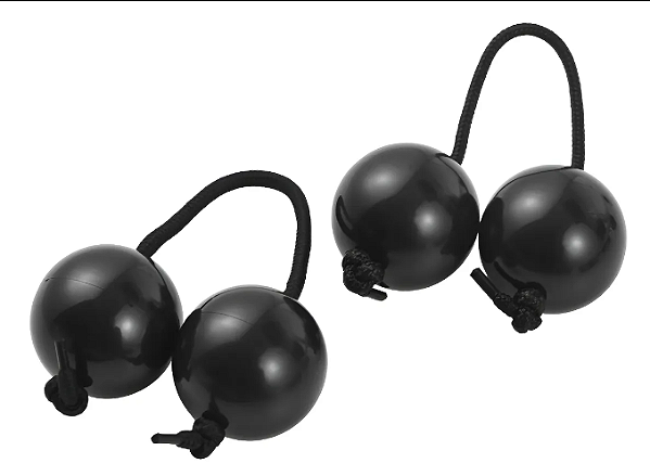 KAS KAS DE PLÁSTICO (PAR) - Asalato (instrumento musical de percussão)