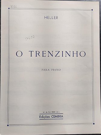 O TRENZINHO - partitura para piano - Heller