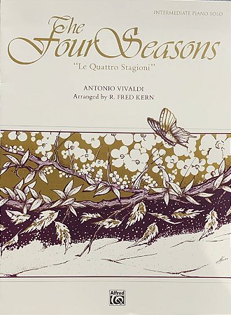 The Four Seasons (Temas As quatro estações) - Intermediate Piano Solo - Vivaldi