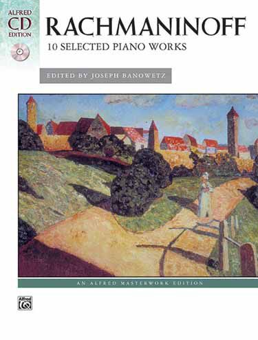 RACHMANINOFF - 10 selected piano works (acompanha CD)