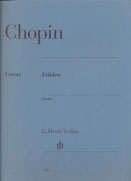 CHOPIN - ETUDEN (ESTUDOS) Op. 10 e 25 - Urtext