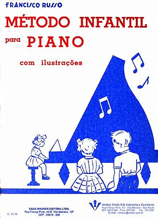 MÉTODO INFANTIL PARA PIANO - Francisco Russo