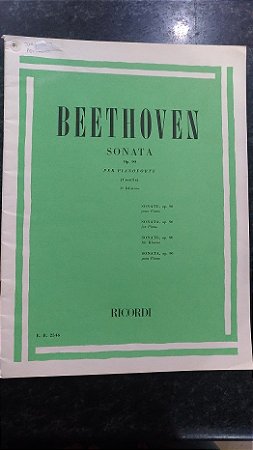 BEETHOVEN - SONATA OPUS 90 PARA PIANO