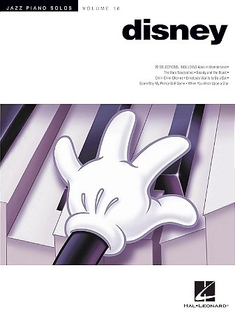 DISNEY - Jazz Piano Solos Series vol.16