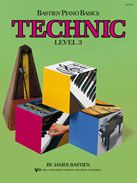 BASTIEN PIANO BASICS - TECHNIC - LEVEL 3 - James Bastien (WP218)