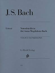 BACH - O PEQUENO LIVRO DE ANNA MAGDALENA - BACH - Urtext (NOTENBUCHLEIN FUR ANNA MAGDALENA BACH)