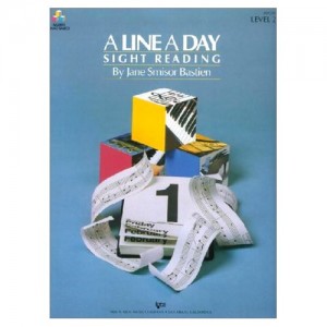 A LINE A DAY - SIGHT READING - LEVEL 2 - Jane Bastien