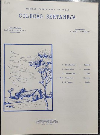 MINHA VIOLA - partitura para piano - Carlos Pacheco