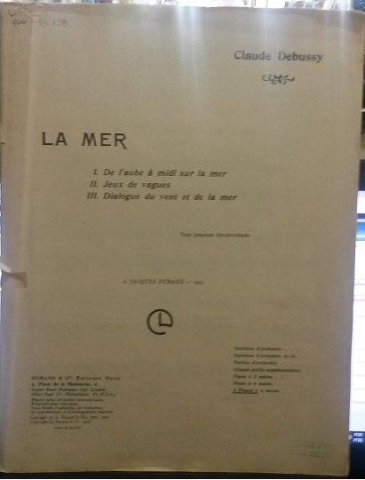 LA MER 2 pianos / 4 mãos - Debussy