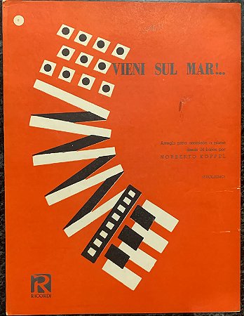 VIENI SUL MAR - partitura para acordeon - N. N.