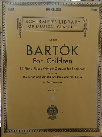 BARTÓK FOR CHILDREN VOL 2 – Bela Bartók