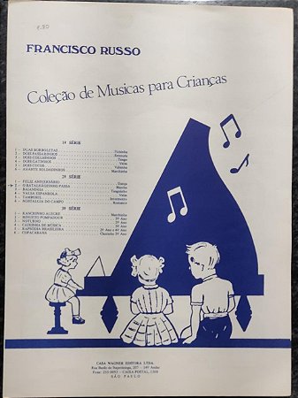 O BATALHÃOZINHO PASSA - partitura para piano - Francisco Russo