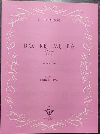 DÓ, RÉ, MI, FÁ opus 138 - partitura para piano - Streabbog