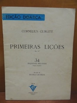 GURLITT - PRIMEIRAS LIÇÕES Op. 117 - 34 Pequenas Melodias Para Piano