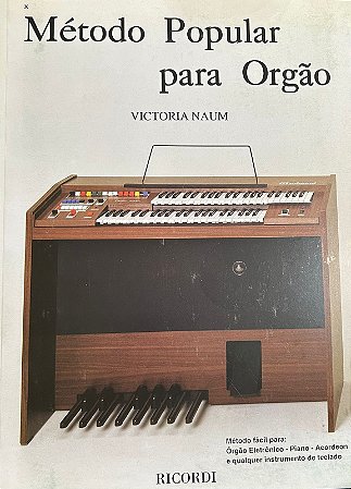 MÉTODO POPULAR PARA ÓRGÃO - VICTORIA NAUM