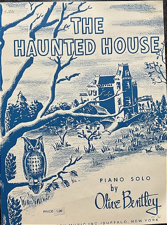 THE HAUNTED HOUSE - partitura para piano - Olive Bentley