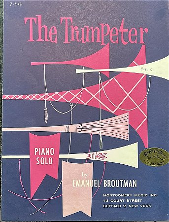 THE TRUMPETER - partitura para piano - Emanuel Broutman
