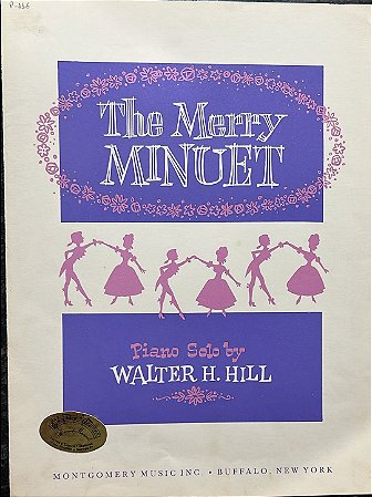THE MERRY MINUET - partitura para piano - Walter H. Hill