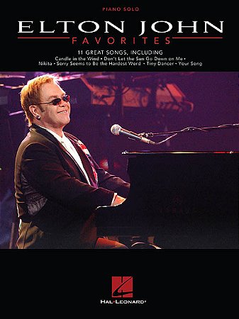 ELTON JOHN - FAVORITES - Piano Solo