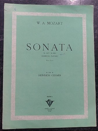 MOZART - SONATA K 547 (K-135)