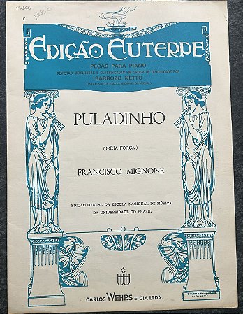 PULADINHO - partitura para piano - Francisco Mignone