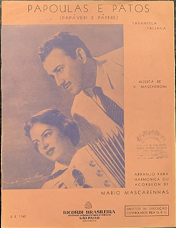 PAPOULAS E PATOS - partitura para acordeon - Mascheroni