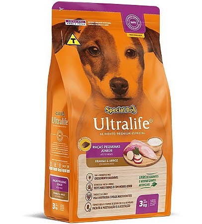 Ração Special Dog Ultralife Junior Raças Pequenas - 15kg