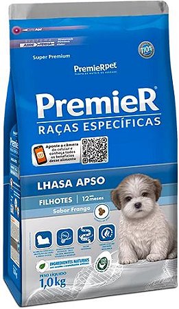 Ração Premier Raças Específicas Lhasa Apso Filhotes 2,5kg