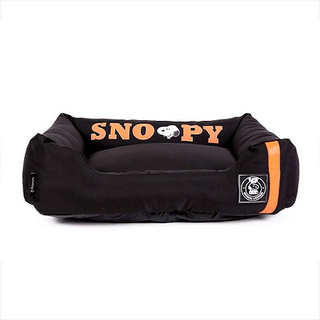 Caminha Pet Snoopy Face Black